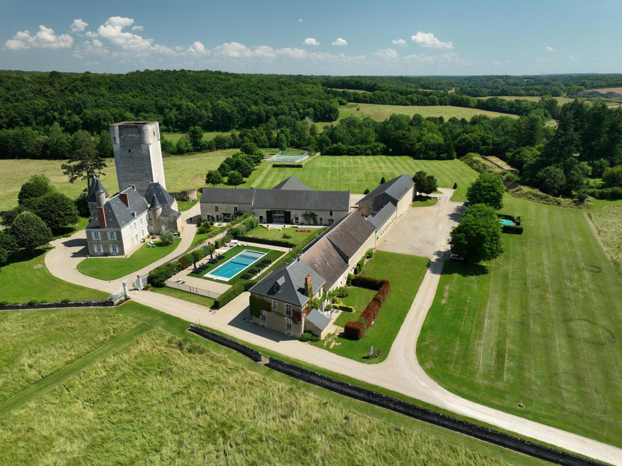 Chateau De Mazieres Tendu Kültér fotó