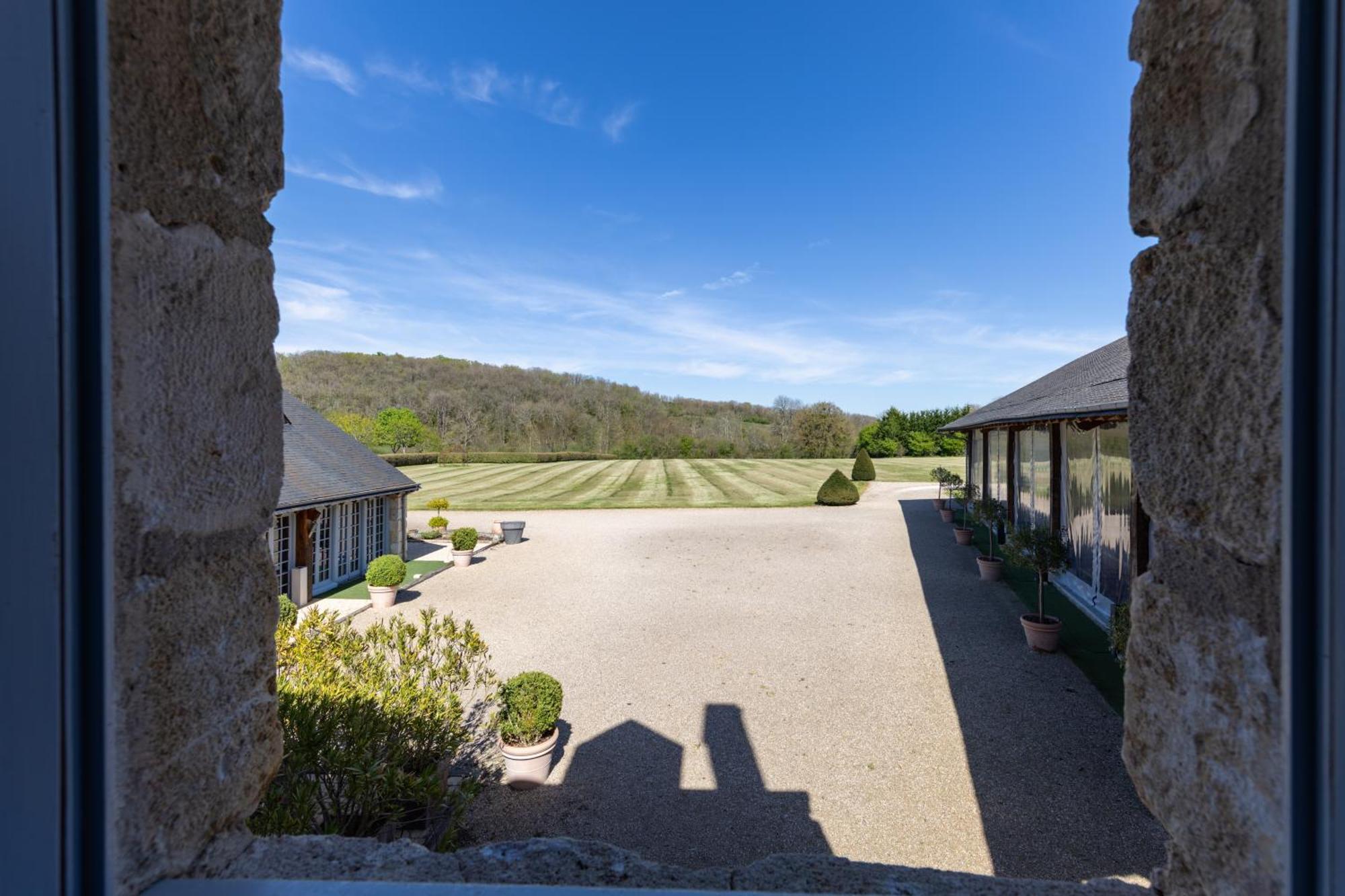 Chateau De Mazieres Tendu Kültér fotó