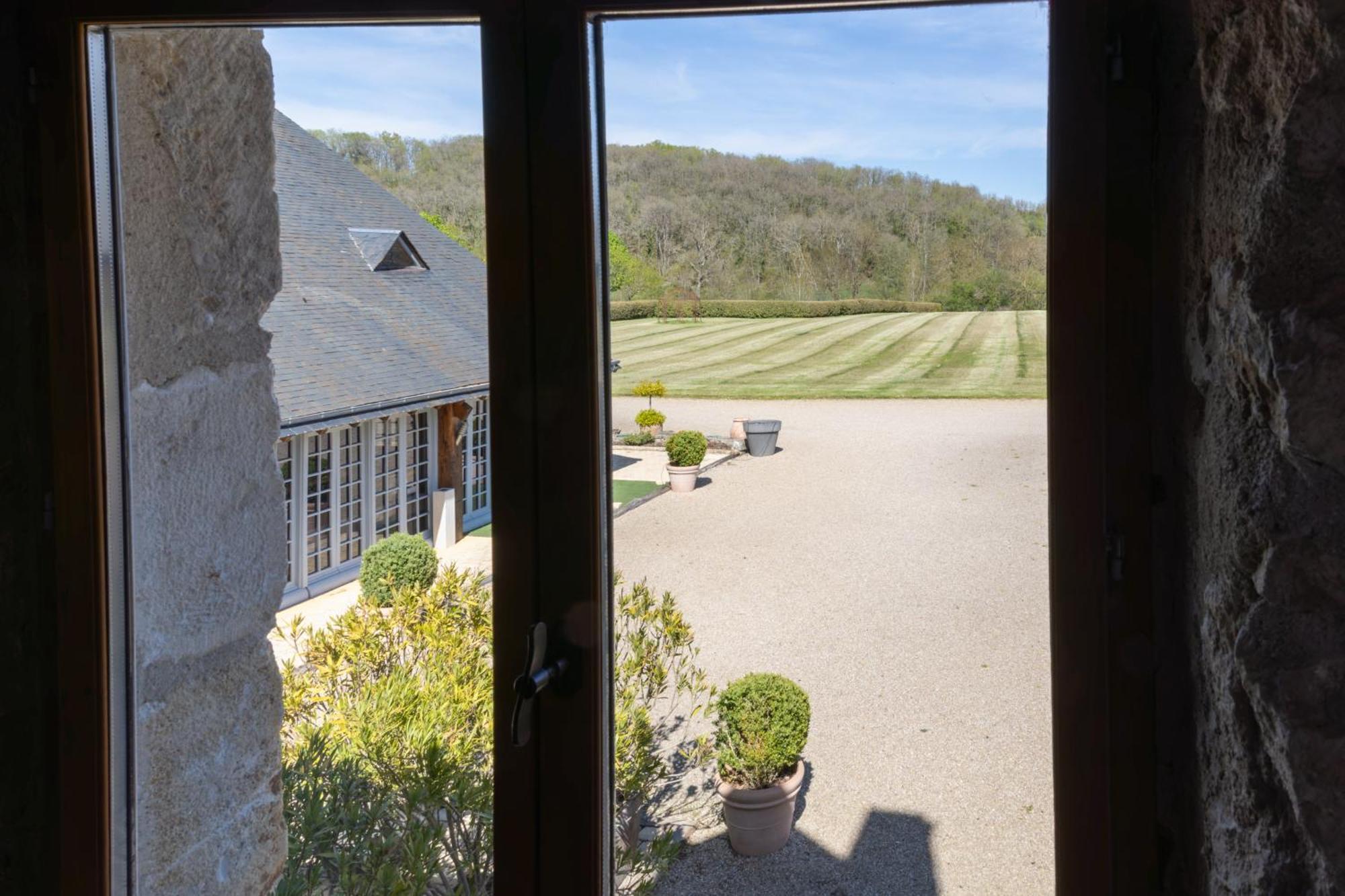 Chateau De Mazieres Tendu Kültér fotó